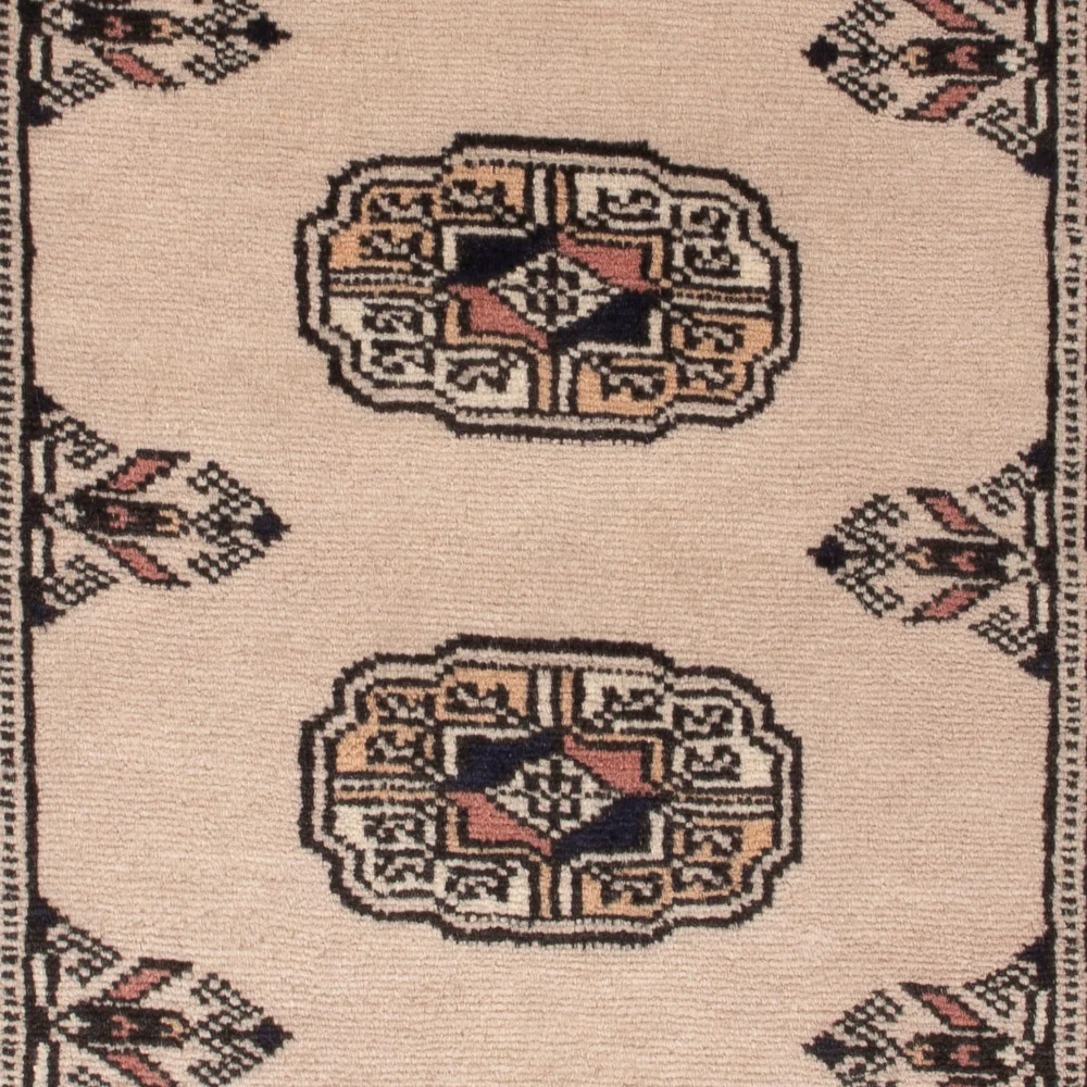 Pakistan Teppich - 93 x 62 cm - creme