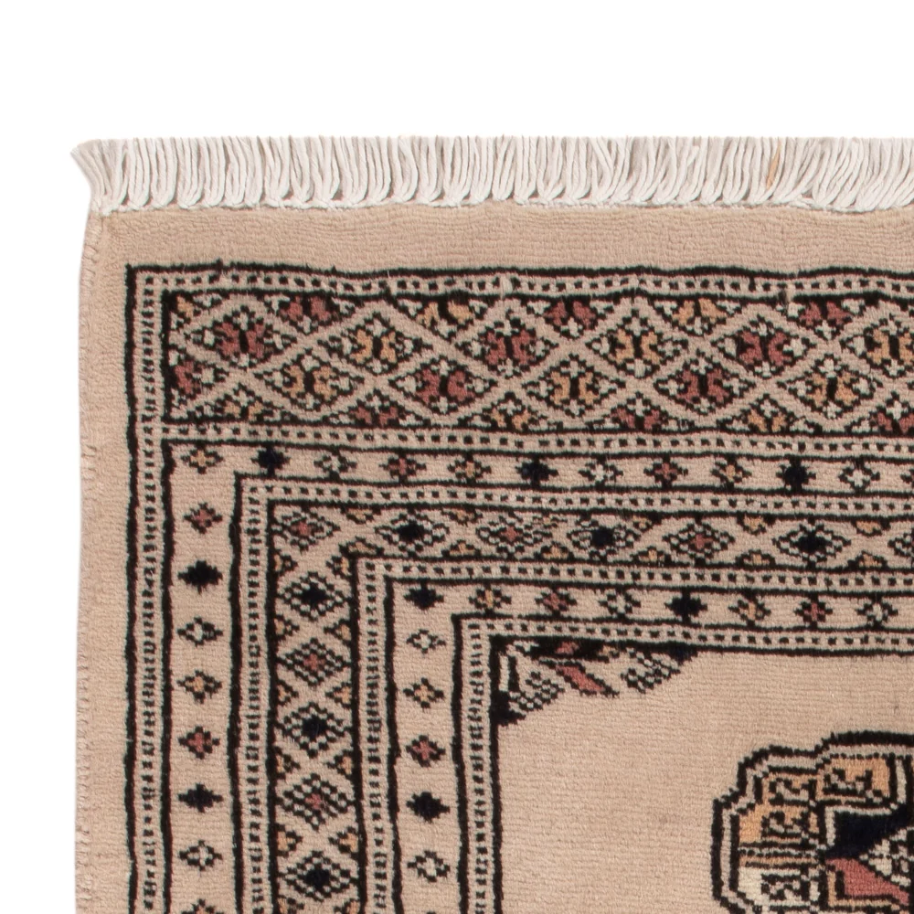 Pakistan Teppich - 93 x 62 cm - creme