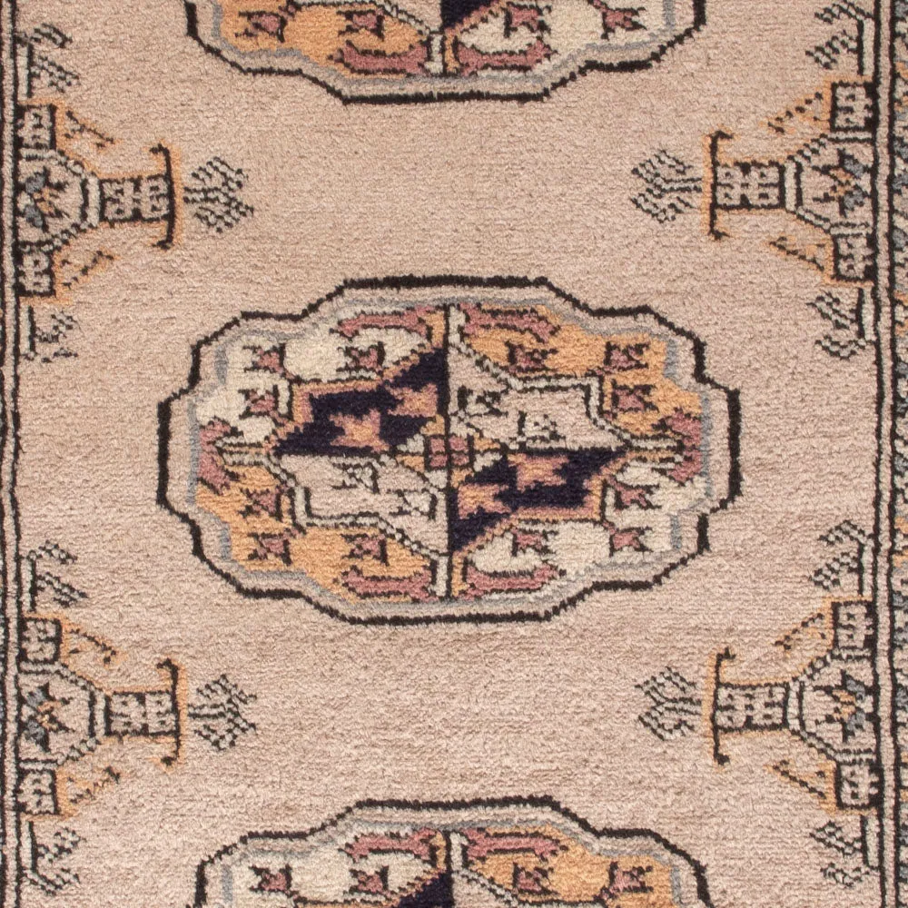 Pakistan Teppich - 94 x 64 cm - hellbraun