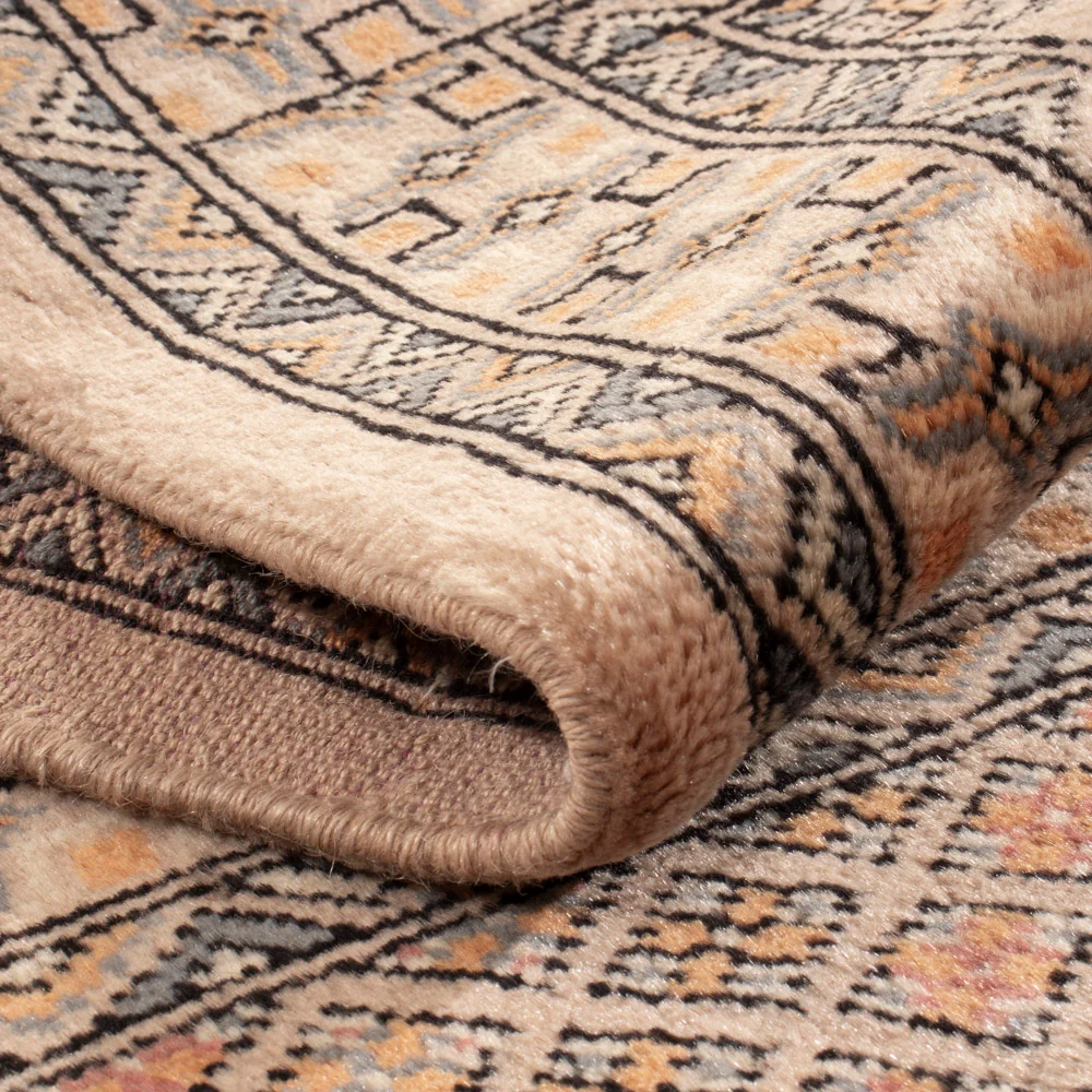 Pakistan Teppich - 94 x 64 cm - hellbraun