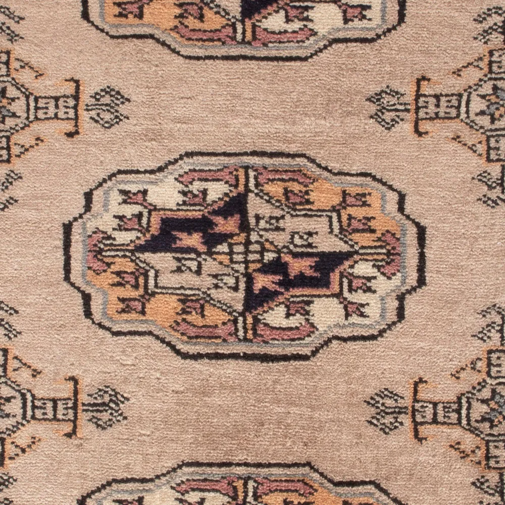 Pakistan Teppich - 94 x 65 cm - hellbraun