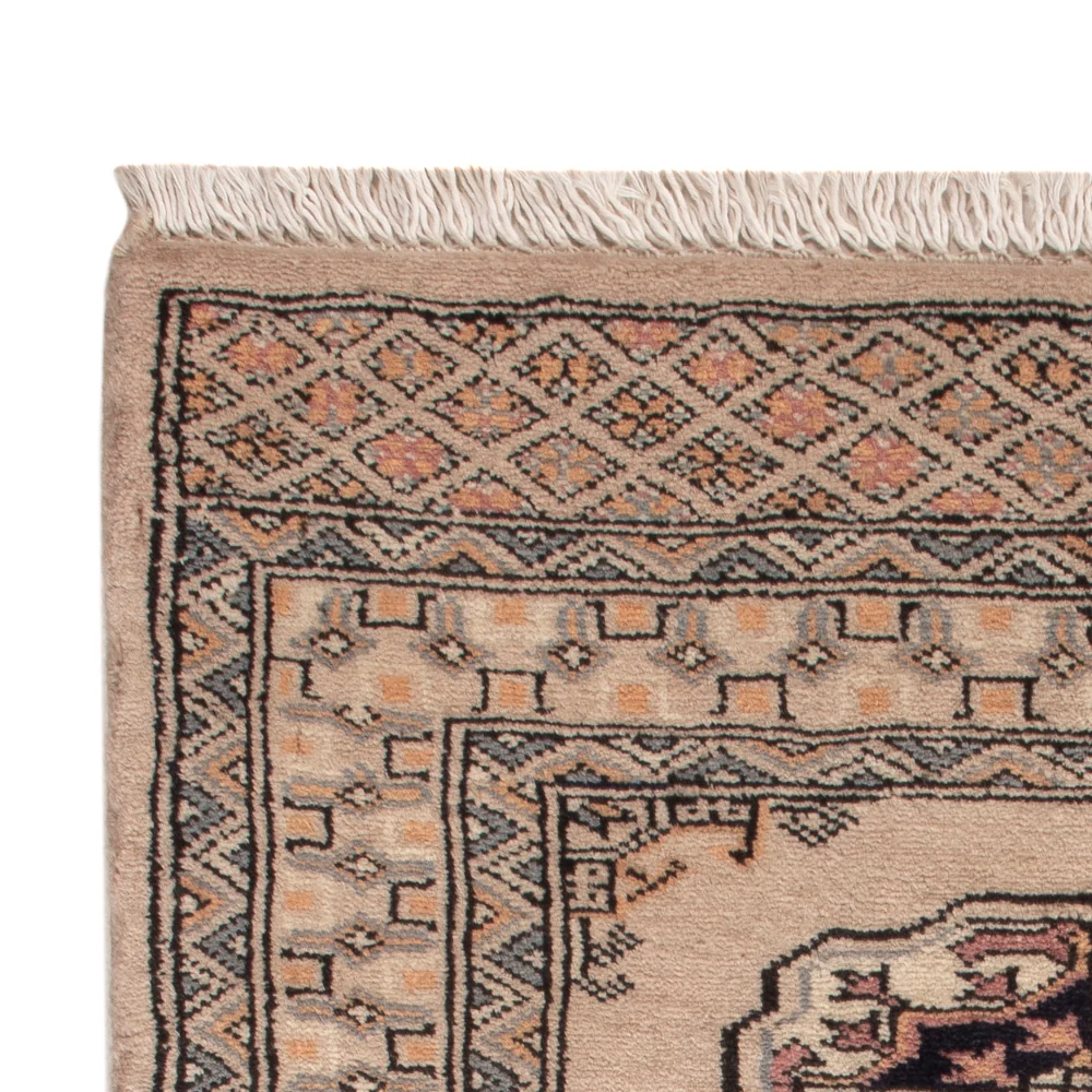 Pakistan Teppich - 94 x 65 cm - hellbraun