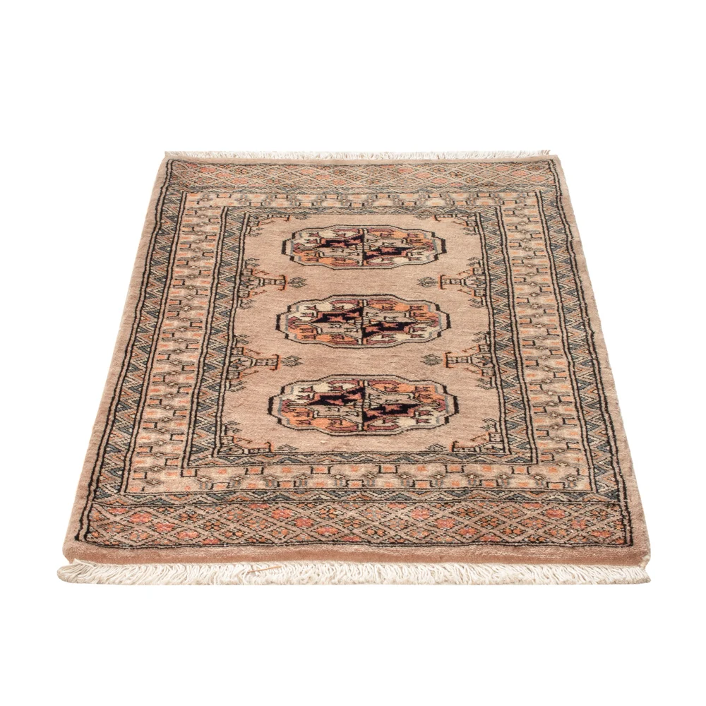 Pakistan Teppich - 94 x 65 cm - hellbraun