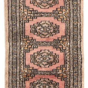Pakistan Teppich - 62 x 30 cm - lachs