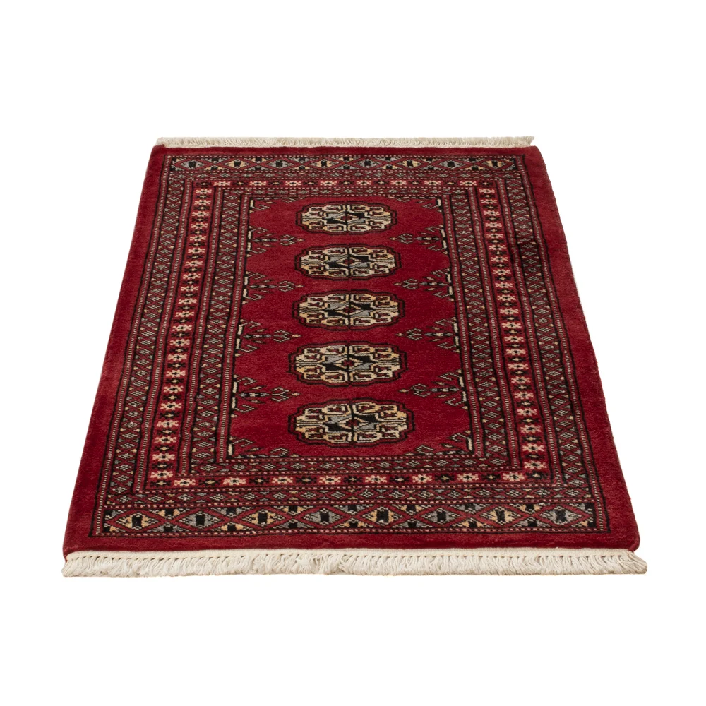 Pakistan Teppich - 94 x 62 cm - rot