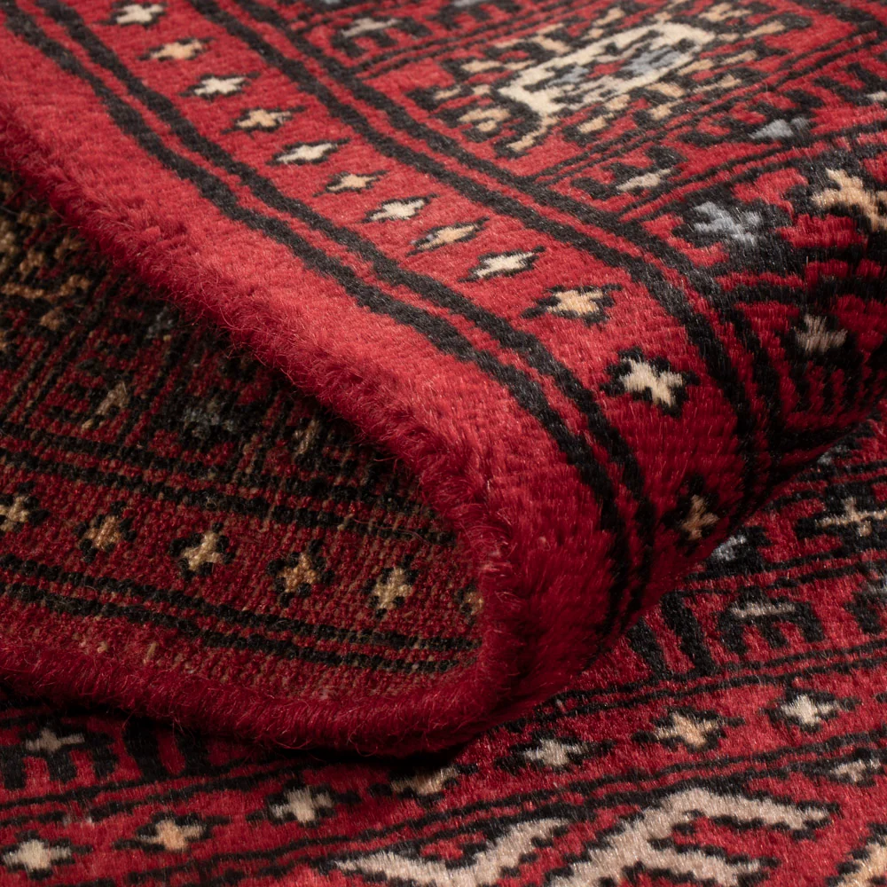 Pakistan Teppich - 86 x 62 cm - rot