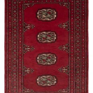 Pakistan Teppich - 92 x 62 cm - rot