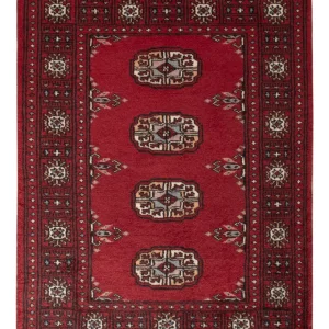 Pakistan Teppich - 83 x 62 cm - rot