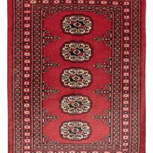 Pakistan Teppich - 92 x 64 cm - rot