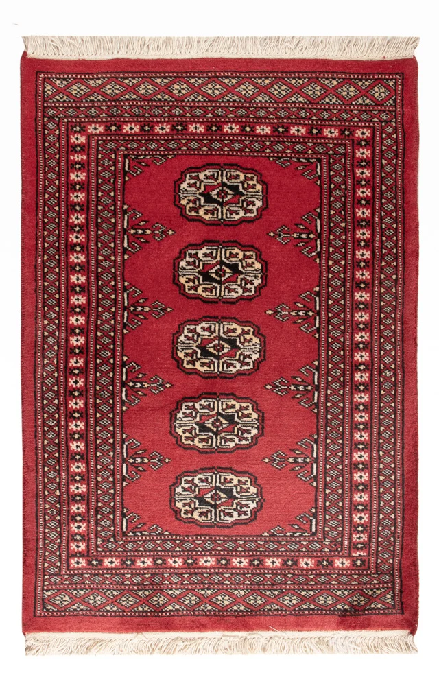 Pakistan Teppich - 92 x 64 cm - rot