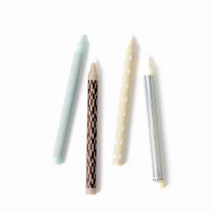 Palette Amsterdam | Designkerzen im 4er Set - Mahogany Blues