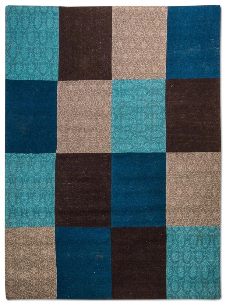 Patchwork Teppich 240 x 170 cm Wohnzimmer Teppich