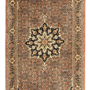 Perserteppich - Bidjar - 133 x 73 cm - dunkelbeige