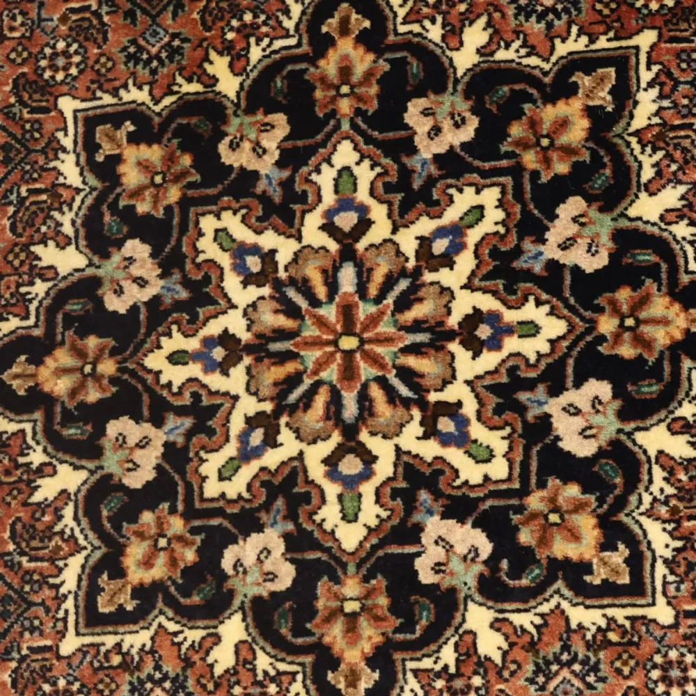 Perserteppich - Bidjar - 133 x 73 cm - dunkelbeige