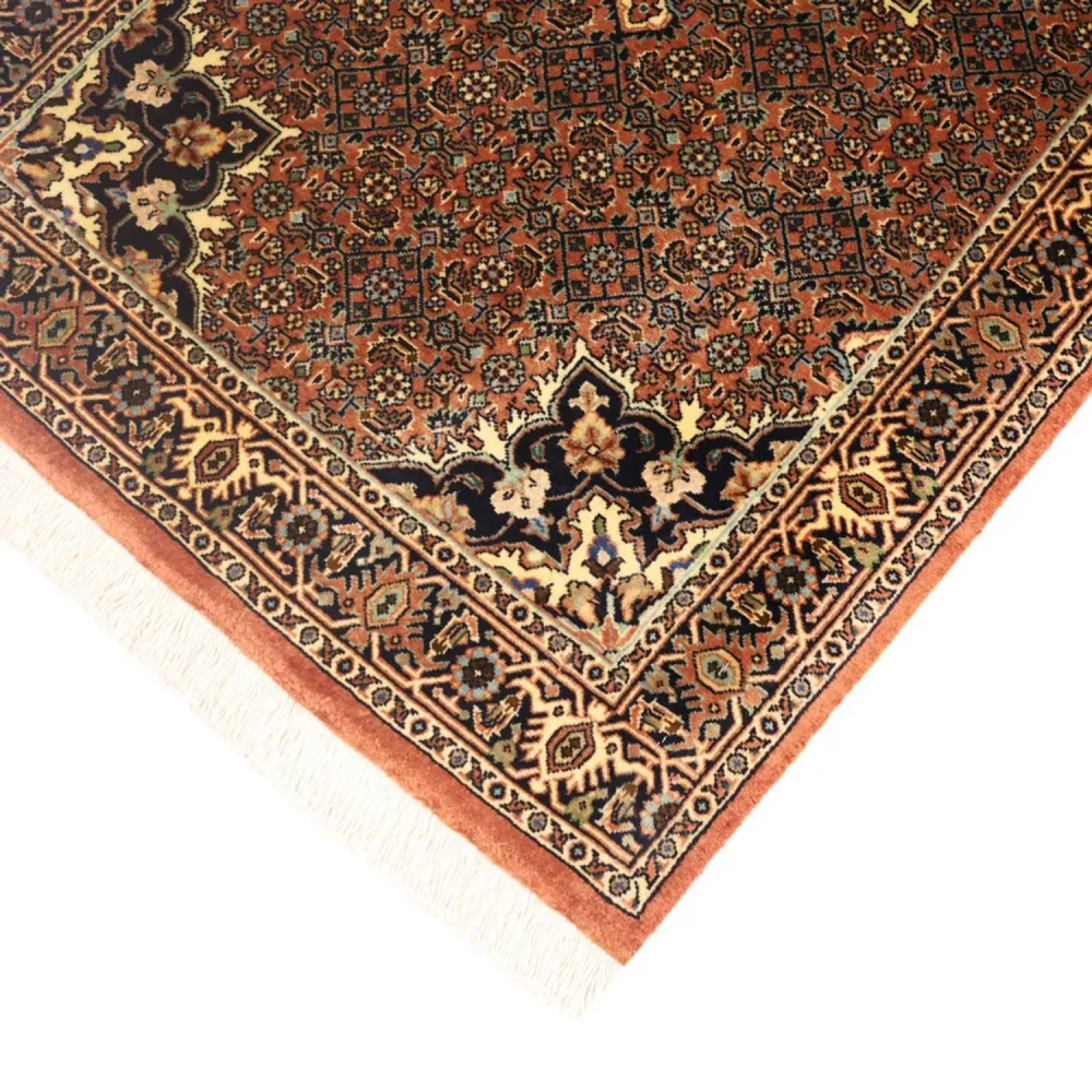 Perserteppich - Bidjar - 133 x 73 cm - dunkelbeige