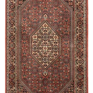 Perserteppich - Bidjar - 136 x 70 cm - dunkelrot