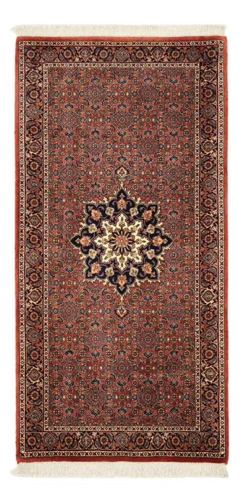 Perserteppich - Bidjar - 140 x 72 cm - dunkelrot