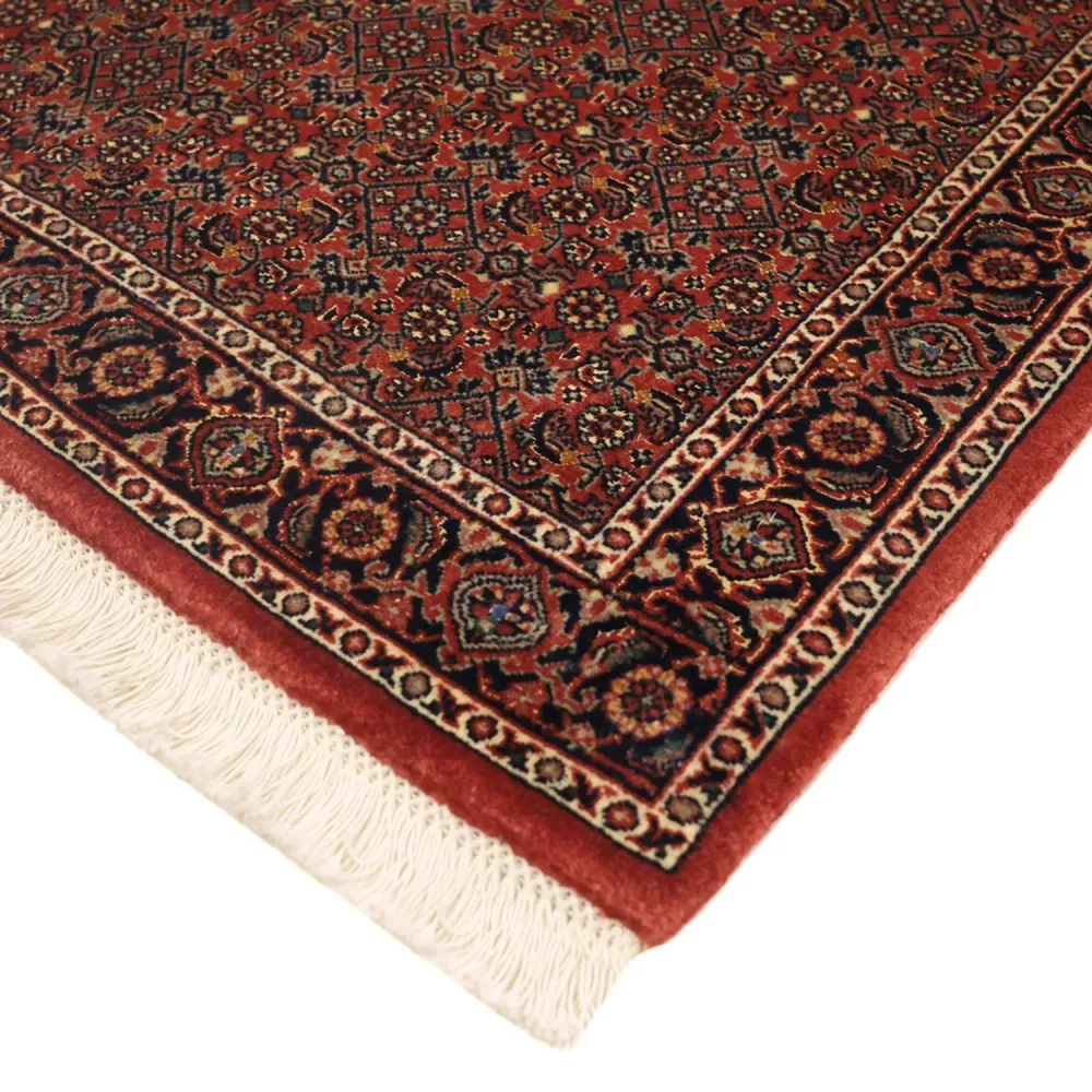 Perserteppich - Bidjar - 140 x 72 cm - dunkelrot