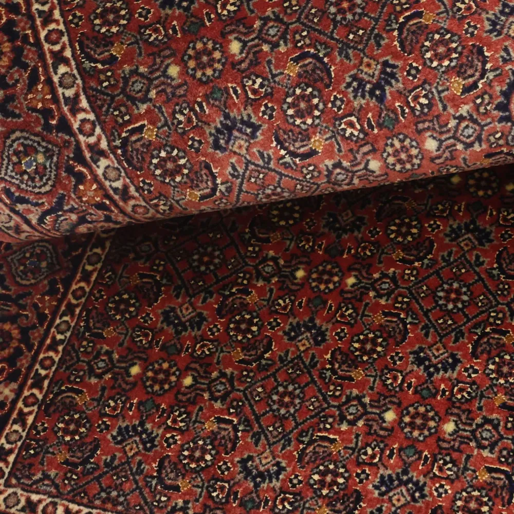 Perserteppich - Bidjar - 140 x 72 cm - dunkelrot