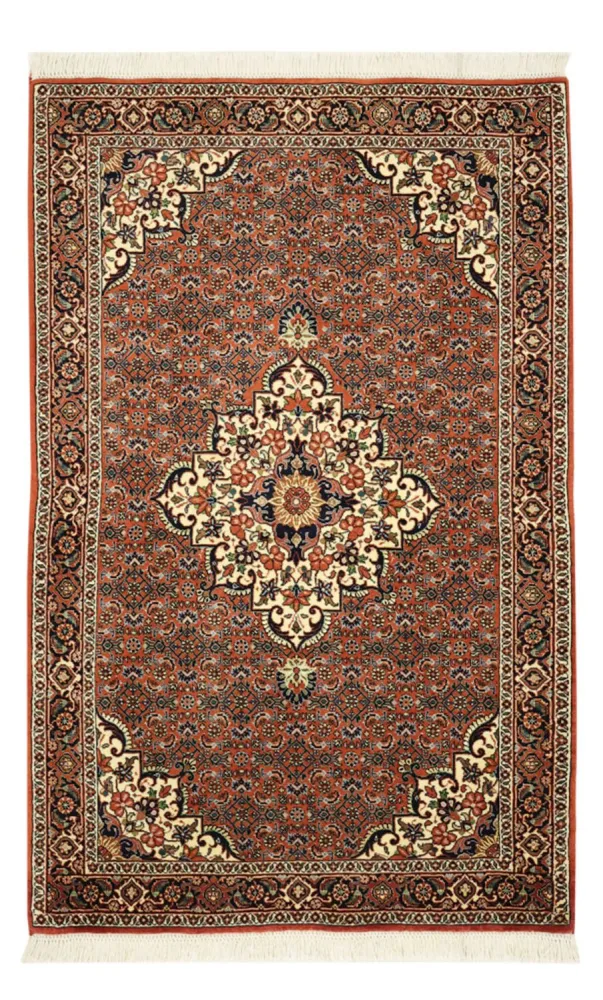 Perserteppich - Bidjar - 141 x 89 cm - dunkelbeige
