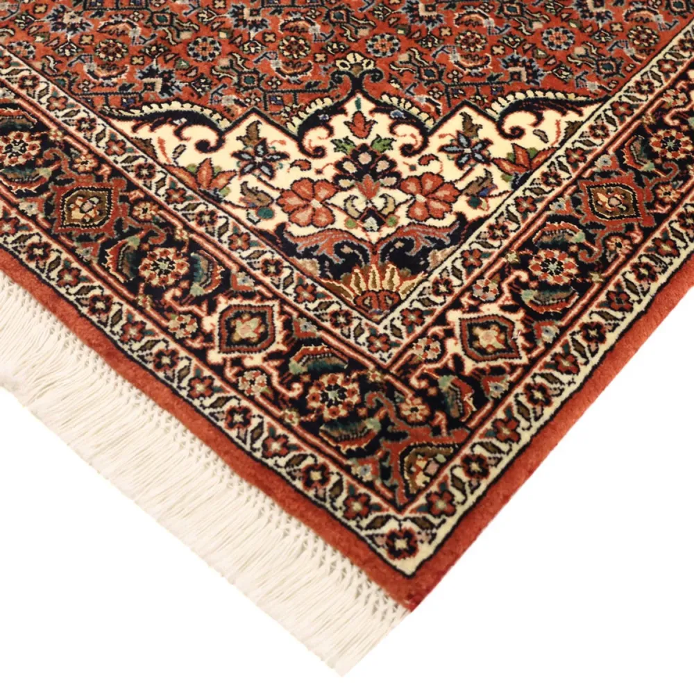 Perserteppich - Bidjar - 141 x 89 cm - dunkelbeige