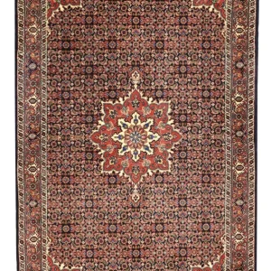Perserteppich - Bidjar - 146 x 90 cm - dunkelbeige