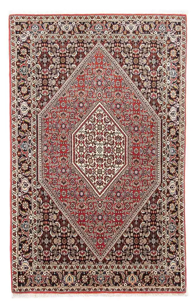Perserteppich - Bidjar 176 x 113 cm - hellrot