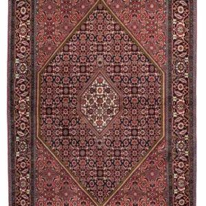 Perserteppich - Bidjar 215 x 137 cm - rot
