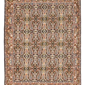 Perserteppich - Bidjar - 226 x 169 cm - hellchoco