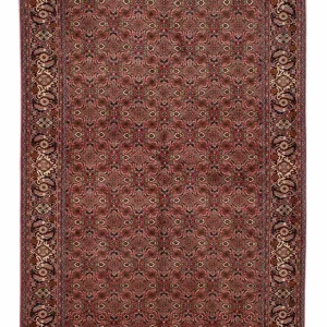 Perserteppich - Bidjar 246 x 170 cm - dunkelrot