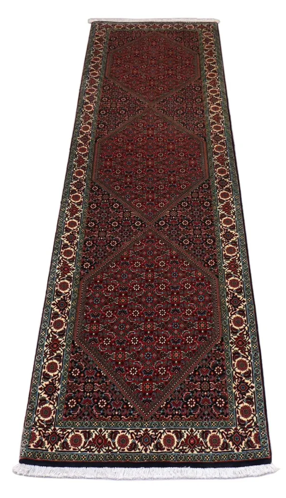Perserteppich - Bidjar 300 x 85 cm - rot