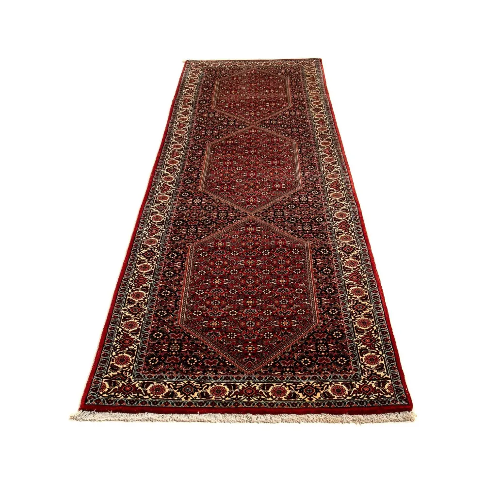 Perserteppich - Bidjar 310 x 83 cm - mehrfarbig