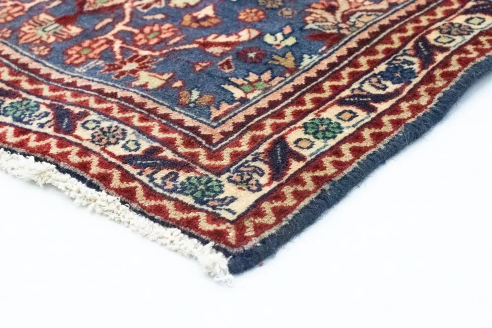 Perserteppich - Bidjar 84 x 63 cm - blau