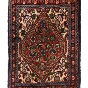 Perserteppich - Bidjar 60 x 40 cm - rot