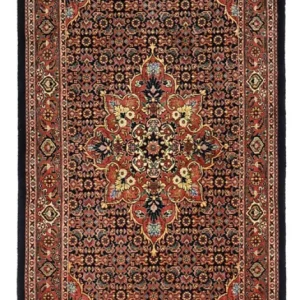 Perserteppich - Bidjar - Royal - 140 x 70 cm - dunkelrot