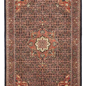 Perserteppich - Bidjar - Royal - 147 x 91 cm - dunkelrot