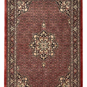 Perserteppich - Bidjar - Royal - 198 x 139 cm - dunkelrot