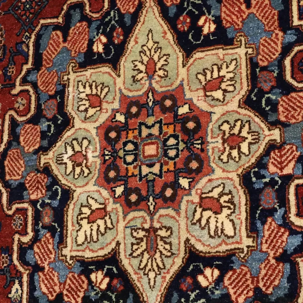 Perserteppich - Bidjar - Royal - 276 x 168 cm - dunkelrot