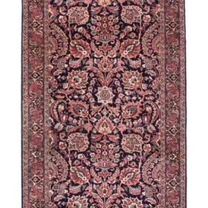 Perserteppich - Bidjar - Royal 298 x 83 cm - dunkelblau