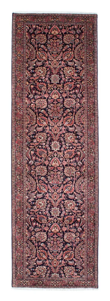 Perserteppich - Bidjar - Royal 298 x 83 cm - dunkelblau