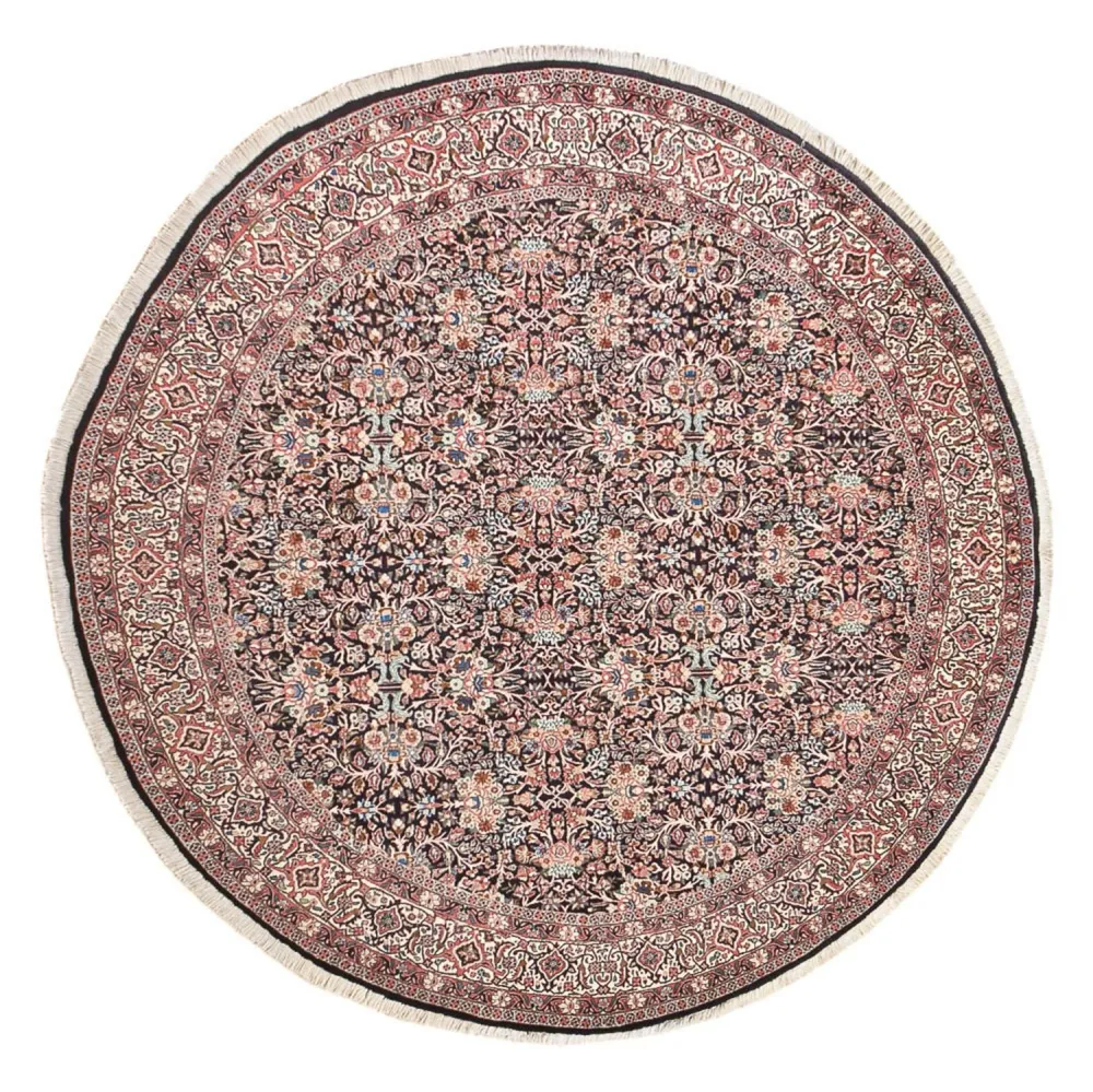 Perserteppich - Bidjar rund - 250 x 250 cm - hellrot