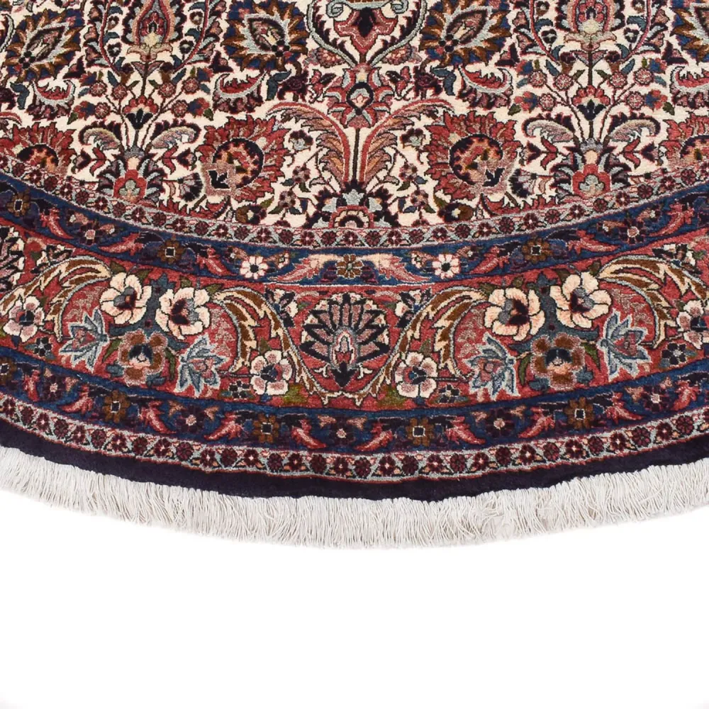 Perserteppich - Bidjar rund - 250 x 250 cm - rost