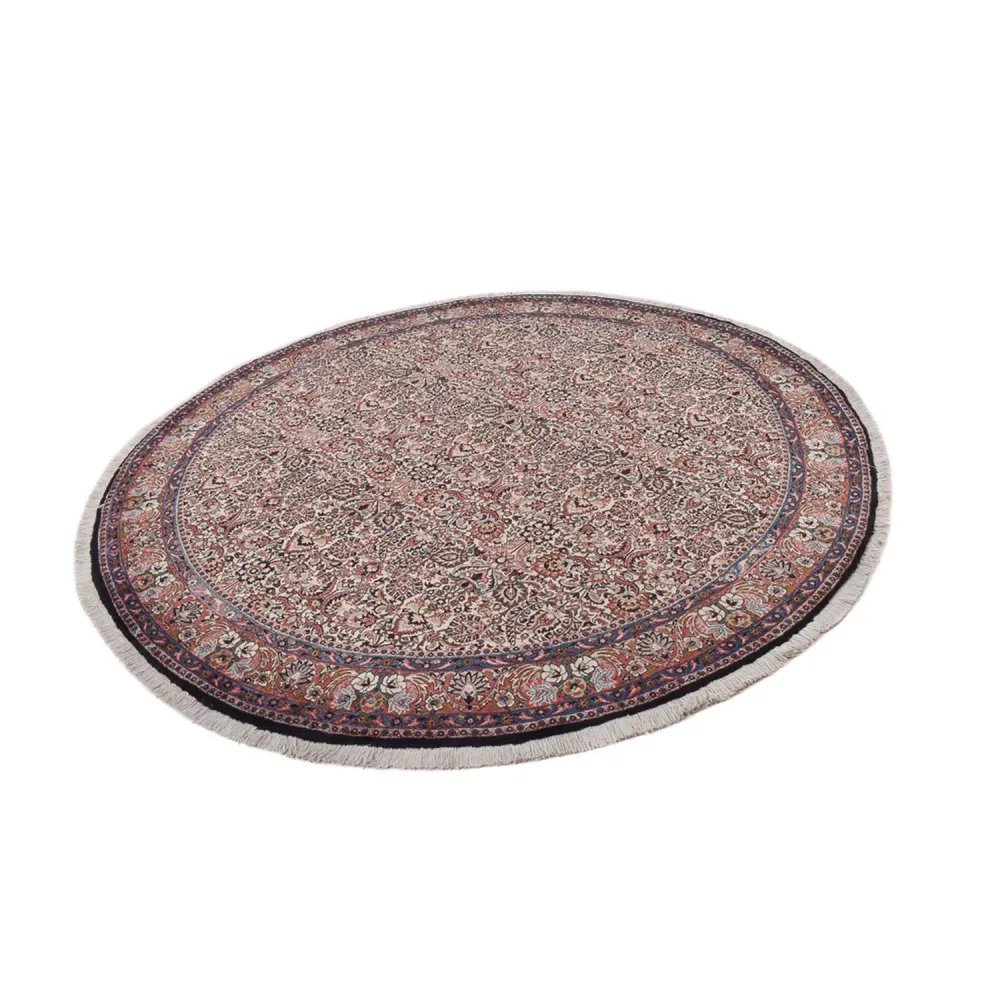 Perserteppich - Bidjar rund - 250 x 250 cm - rost