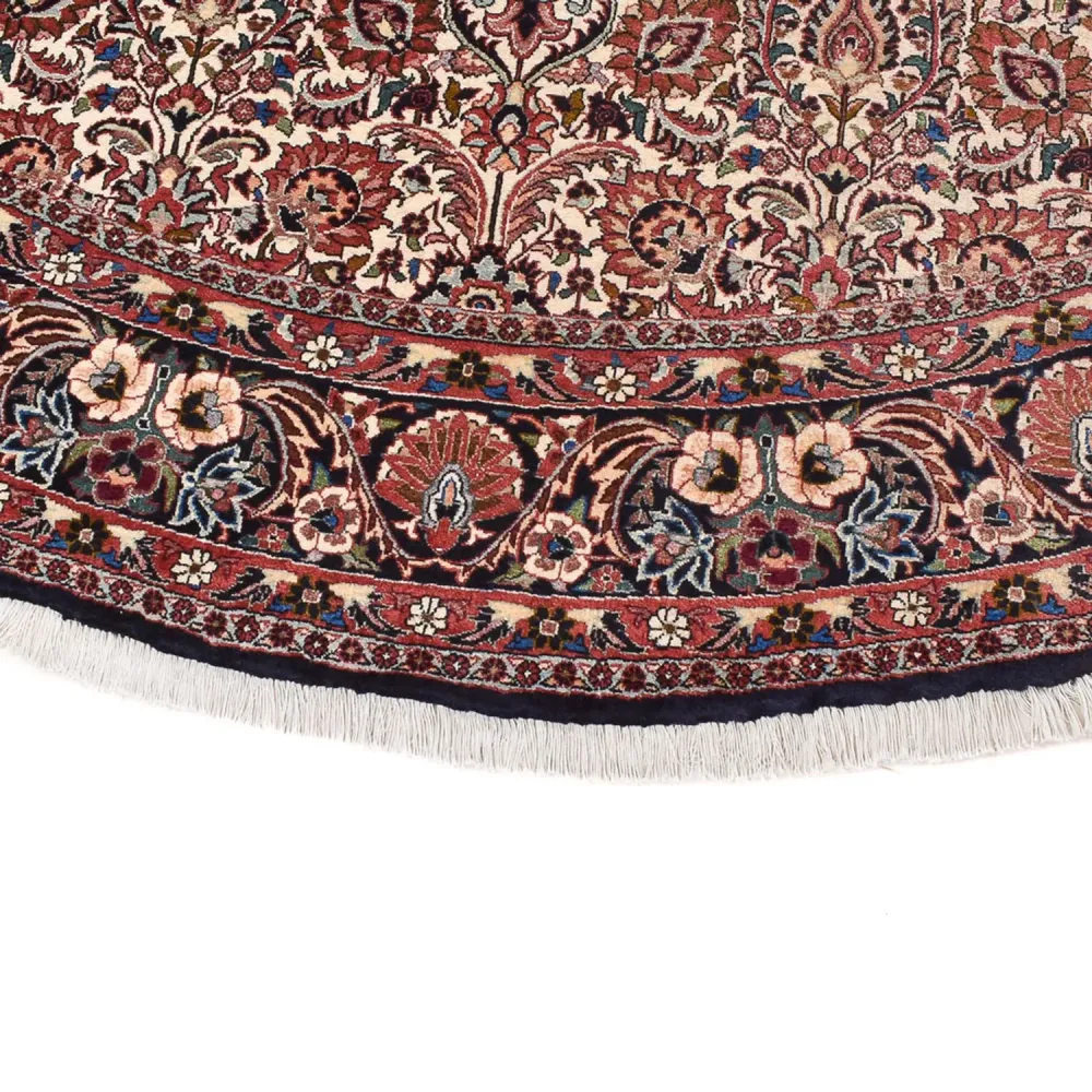 Perserteppich - Bidjar rund - 250 x 250 cm - rost