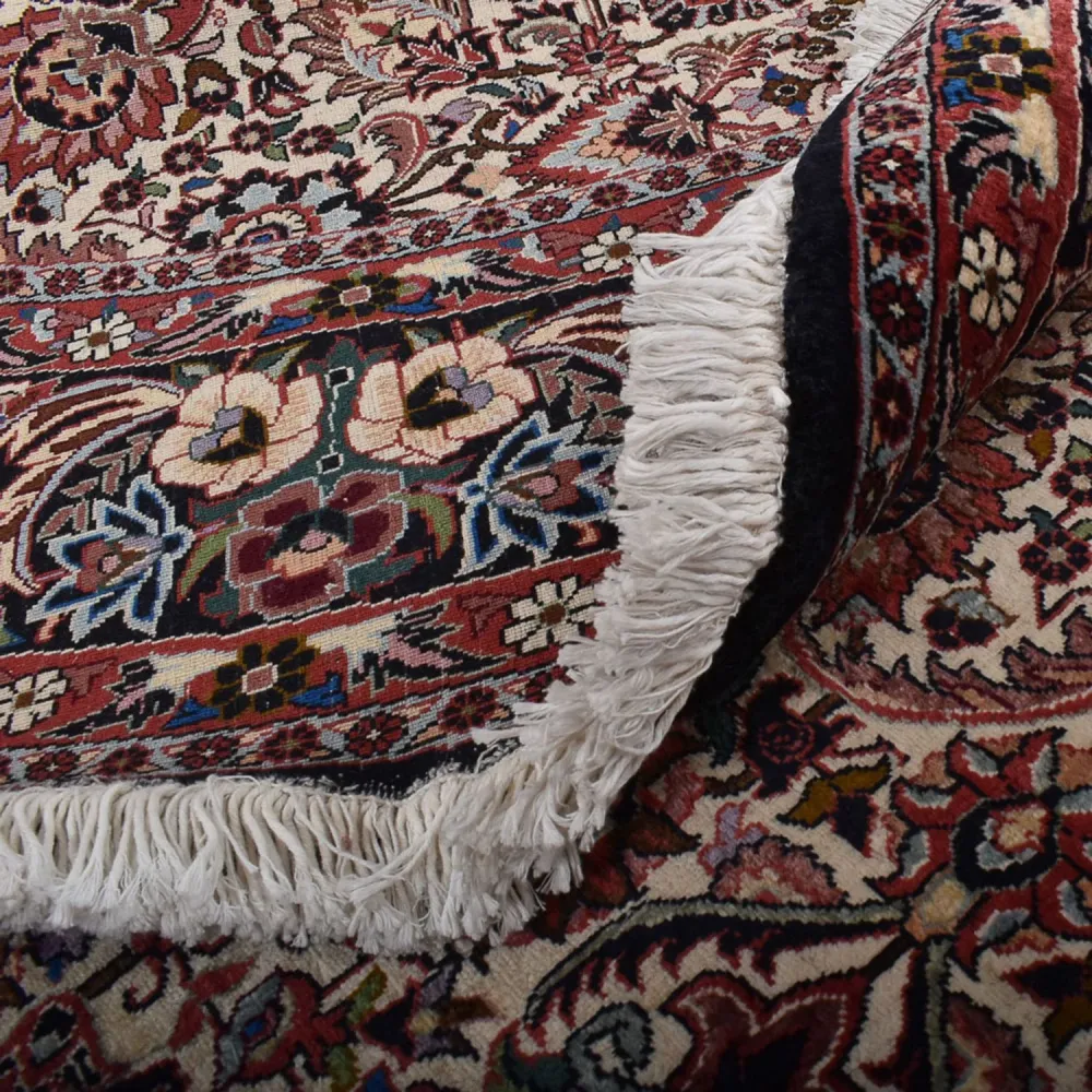 Perserteppich - Bidjar rund - 250 x 250 cm - rost