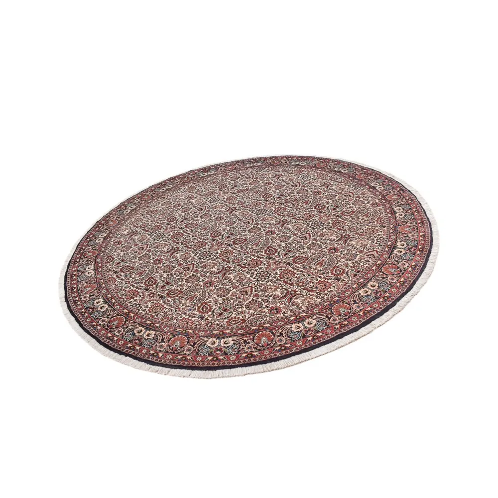 Perserteppich - Bidjar rund - 250 x 250 cm - rost