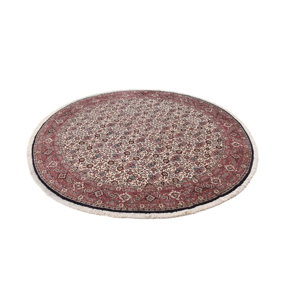 Perserteppich - Bidjar rund - 250 x 250 cm - rost