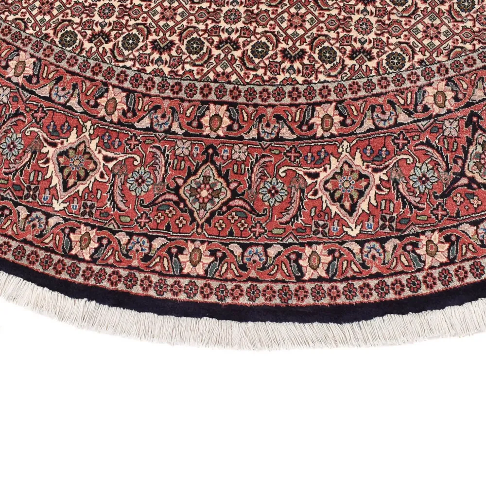 Perserteppich - Bidjar rund - 250 x 250 cm - rost