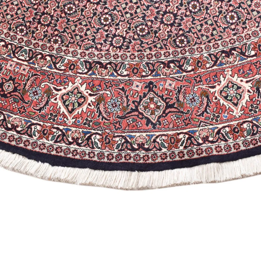 Perserteppich - Bidjar rund - 255 x 255 cm - rost