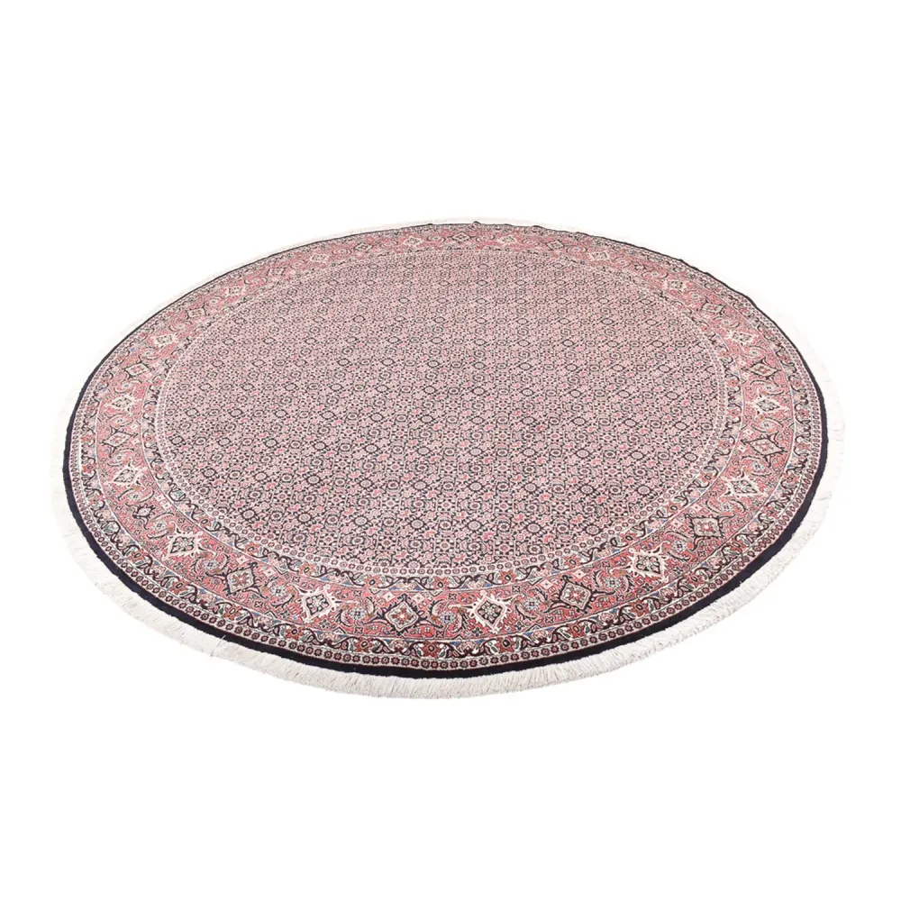 Perserteppich - Bidjar rund - 255 x 255 cm - rost